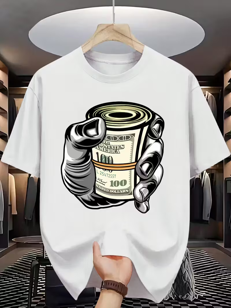 Mens Fashion Trend - 100% Cotton Solid Tshirts Mens Short