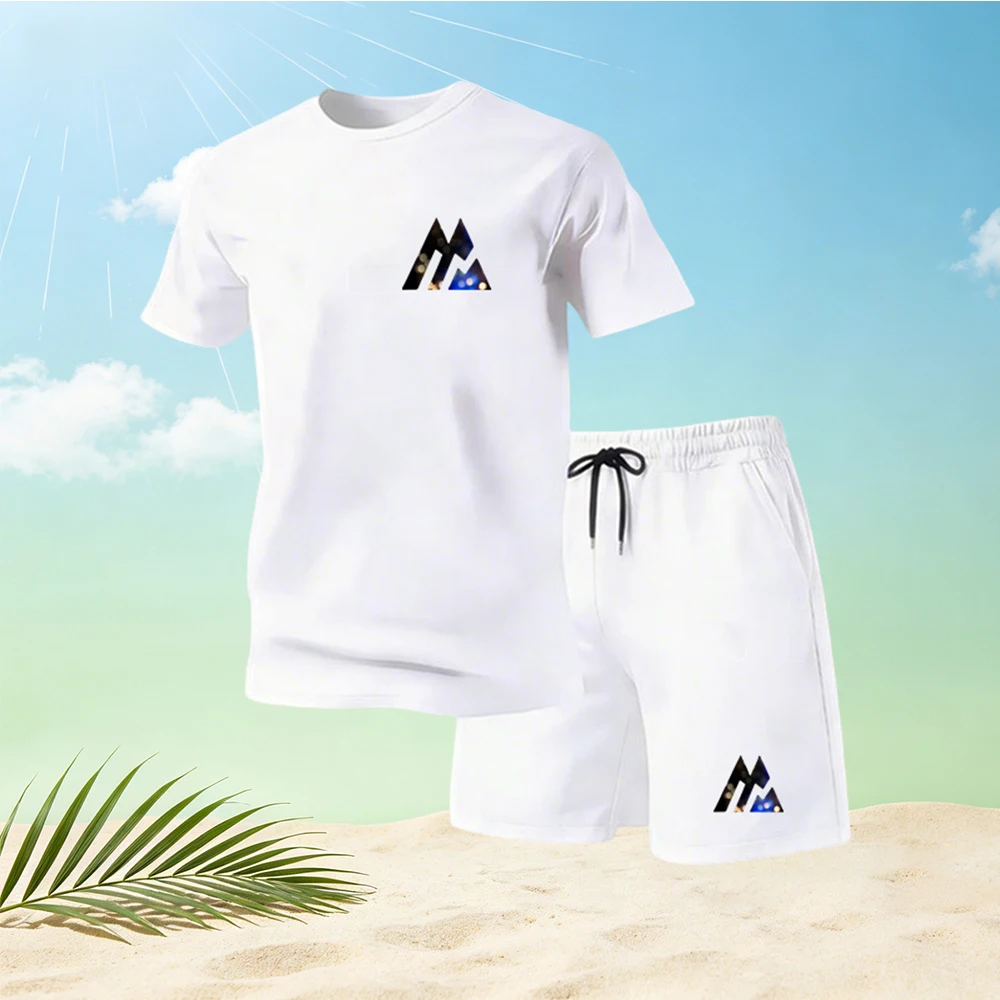Men'S Fashion Advice - 2026Summer Men's Fashion T-Shirts Sets O-neck