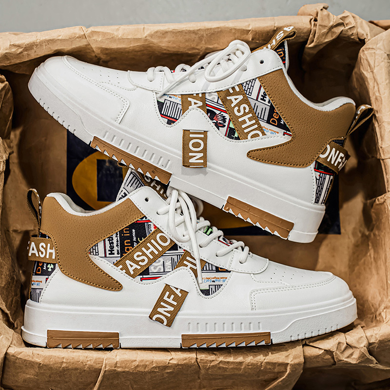Mens Fashion Winter 2025 - 2025 New Men's High-Top Casual Shoes,