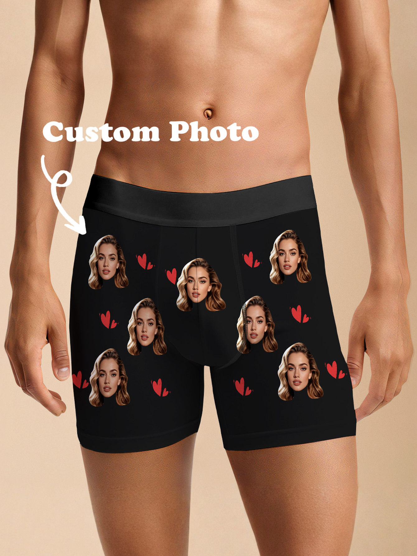 Men'S Fashion Underwear - Custom Valentine Day Boxers For Men