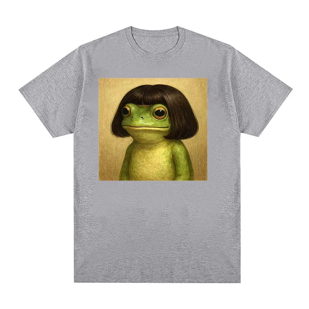 Funny Frog Face with Bob Hairc - Men'S Fashion Haircuts avaliação e preço