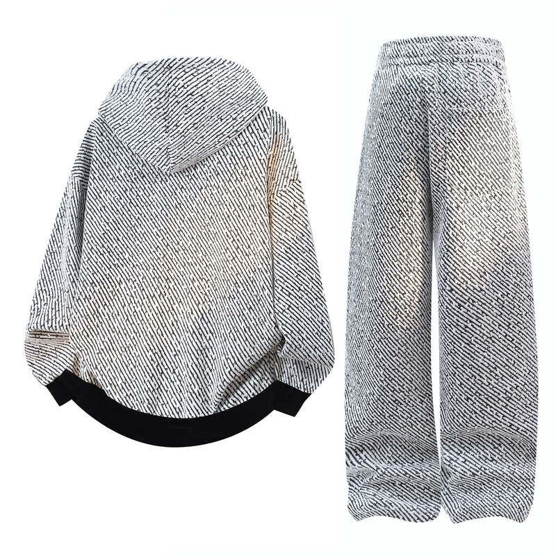 Men's Casual 2-Piece Sportswea - Mens Fashion Streetwear avaliação e preço