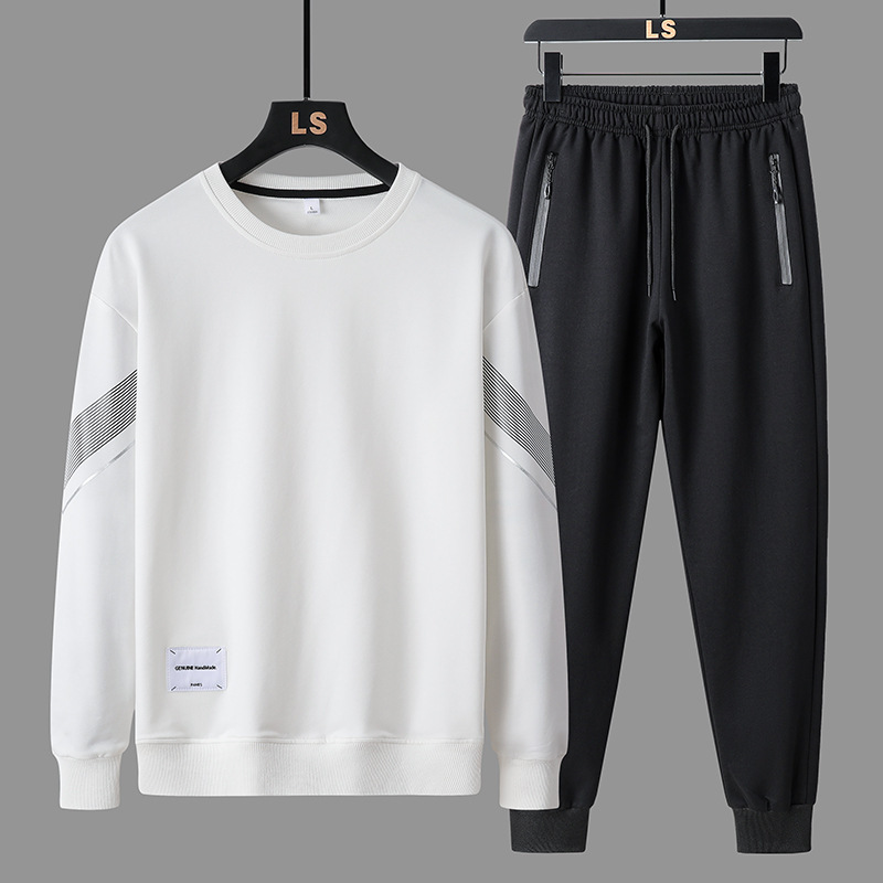 Men's Casual 2-Piece Sportswea - Mens Fashion Streetwear avaliação e preço