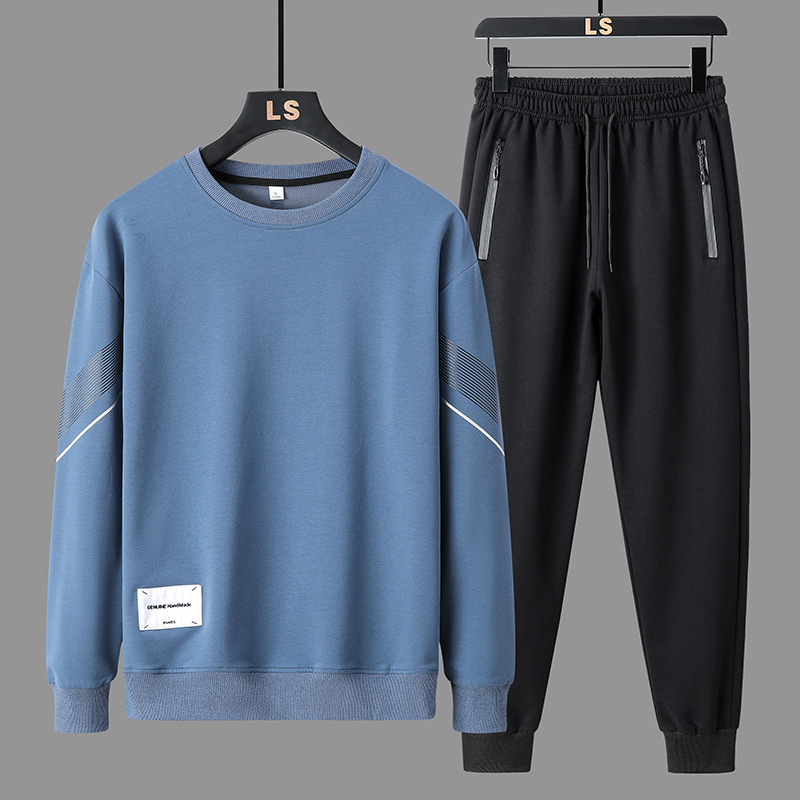 Men's Casual 2-Piece Sportswea - Mens Fashion Streetwear avaliação e preço