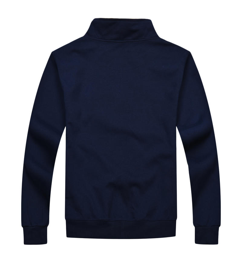 Fashionable stand up collar zi - Men'S Fashion Zip Sweater avaliação e preço