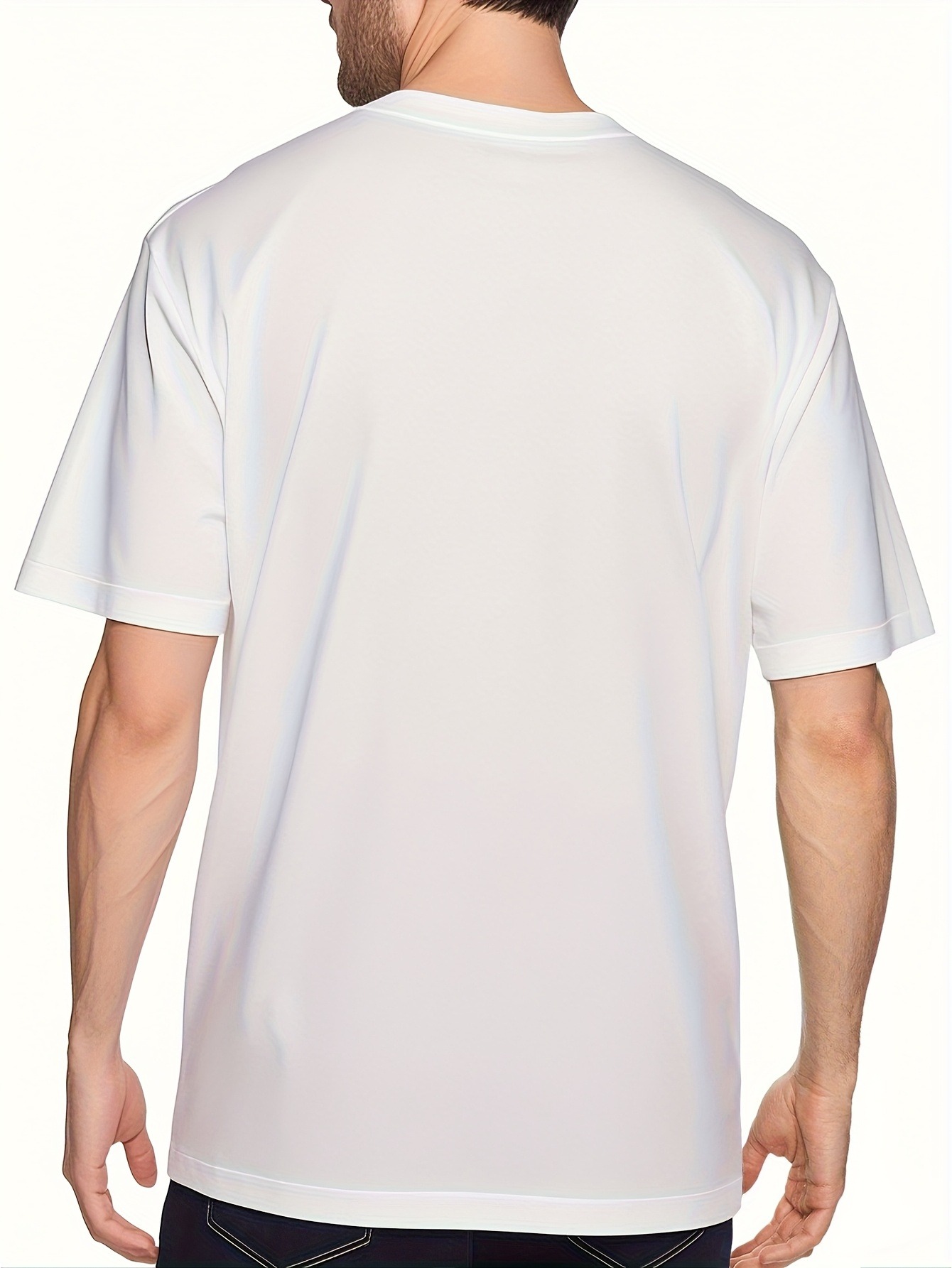 100% Cotton Solid Tshirts Mens - Mens Fashion Trend avaliação e preço