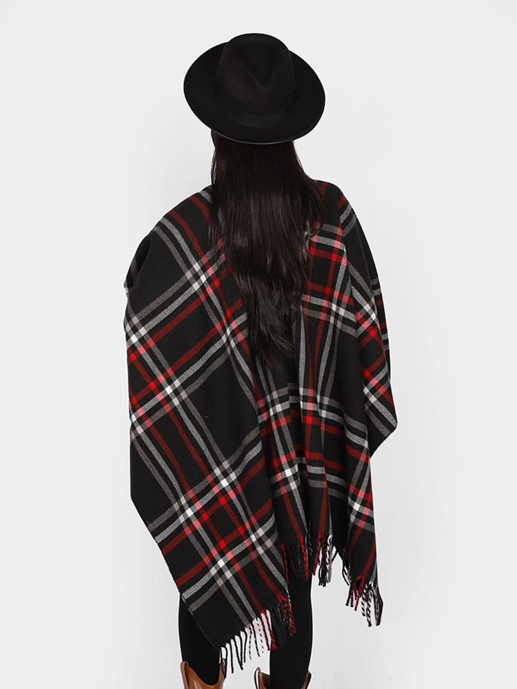 Winter Women Men Scarf Layers  - Mens Fashion Poncho avaliação e preço