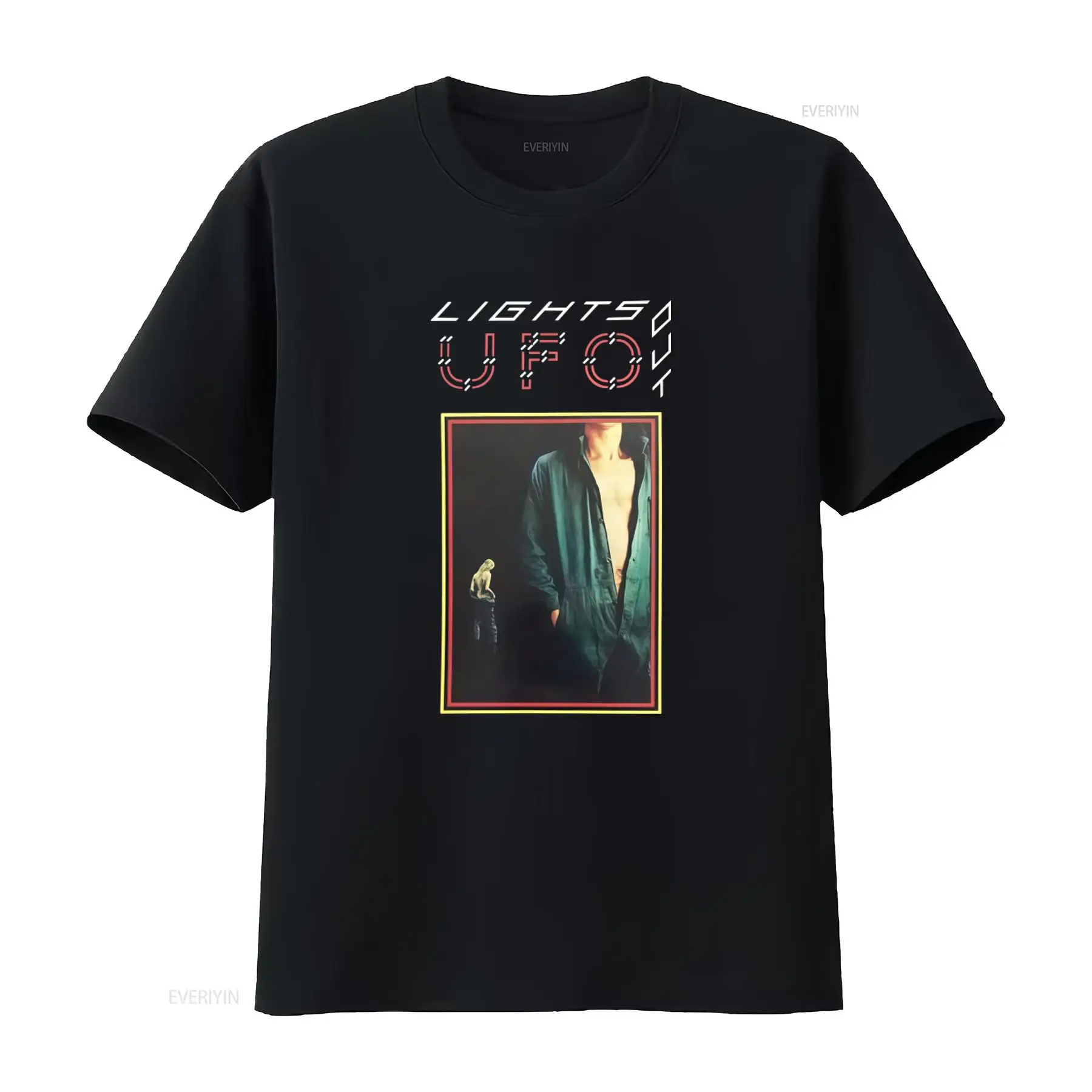 Ufo English Rock Band Lights O - Poster Men Fashion avaliação e preço