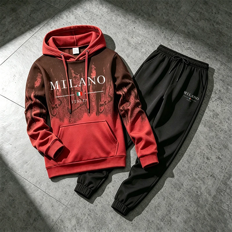 Italy Fashion Sportswear 2pcs  - Mens Fashion Streetwear avaliação e preço