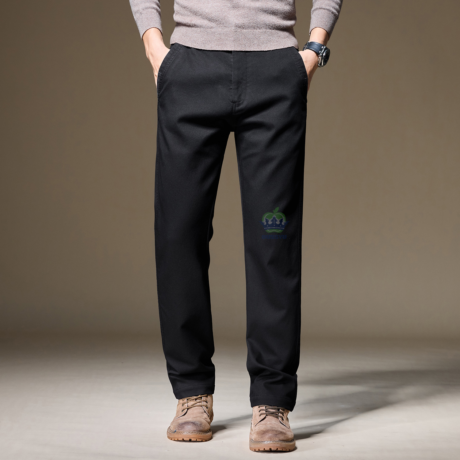 High Quality Autumn Winter Lyo - Chino Pants Men avaliação e preço