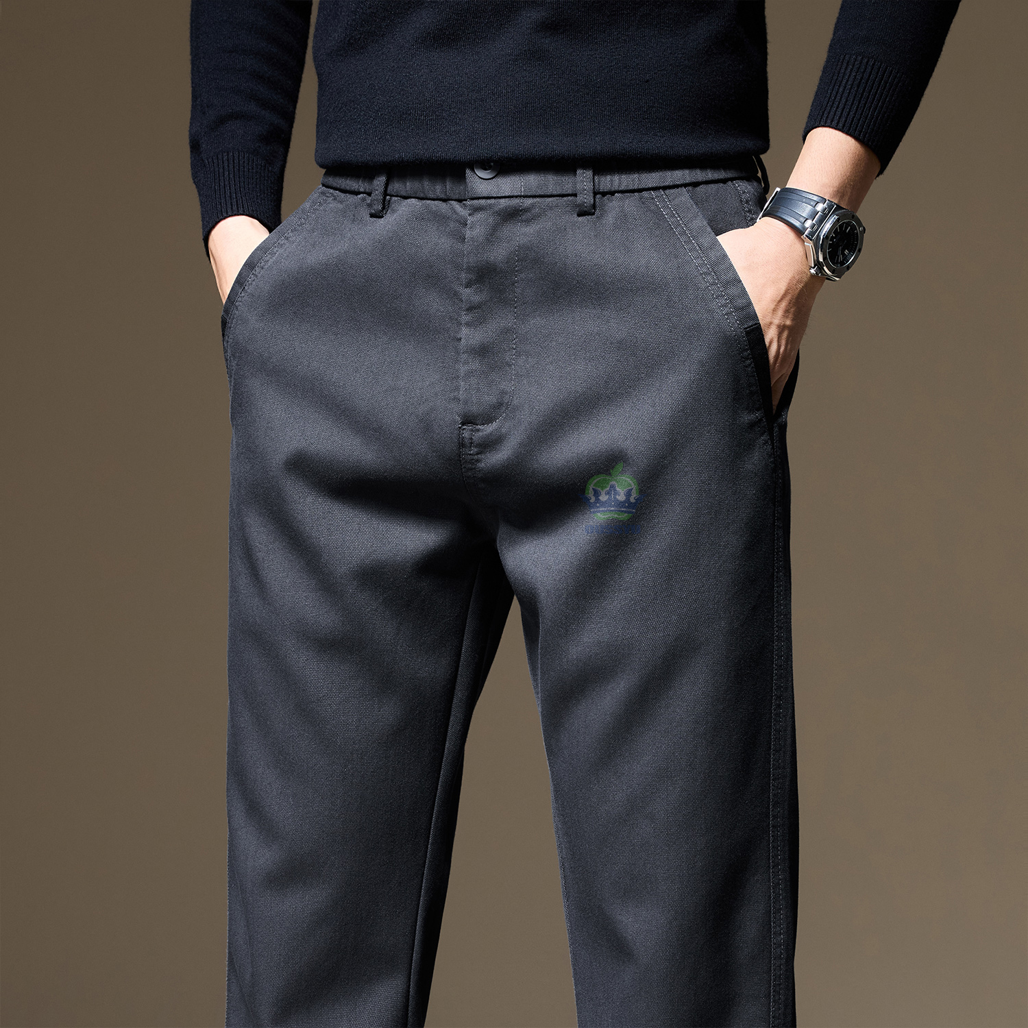 High Quality Autumn Winter Lyo - Chino Pants Men avaliação e preço