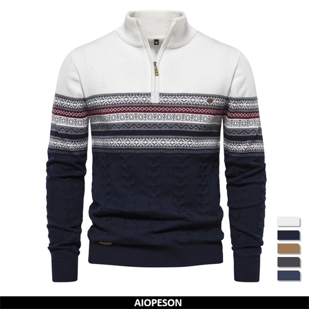 2023 New Autumn High Quality Z - Men'S Fashion Zip Sweater avaliação e preço