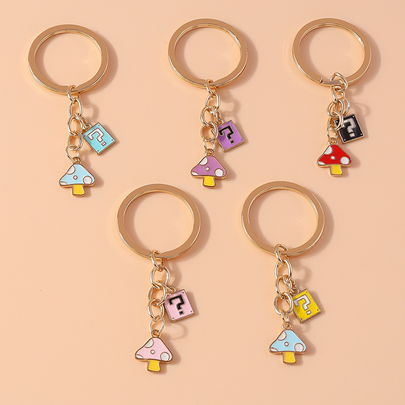 Cute Enamel Mushroom Keychain  - Men'S Fashion Questions avaliação e preço
