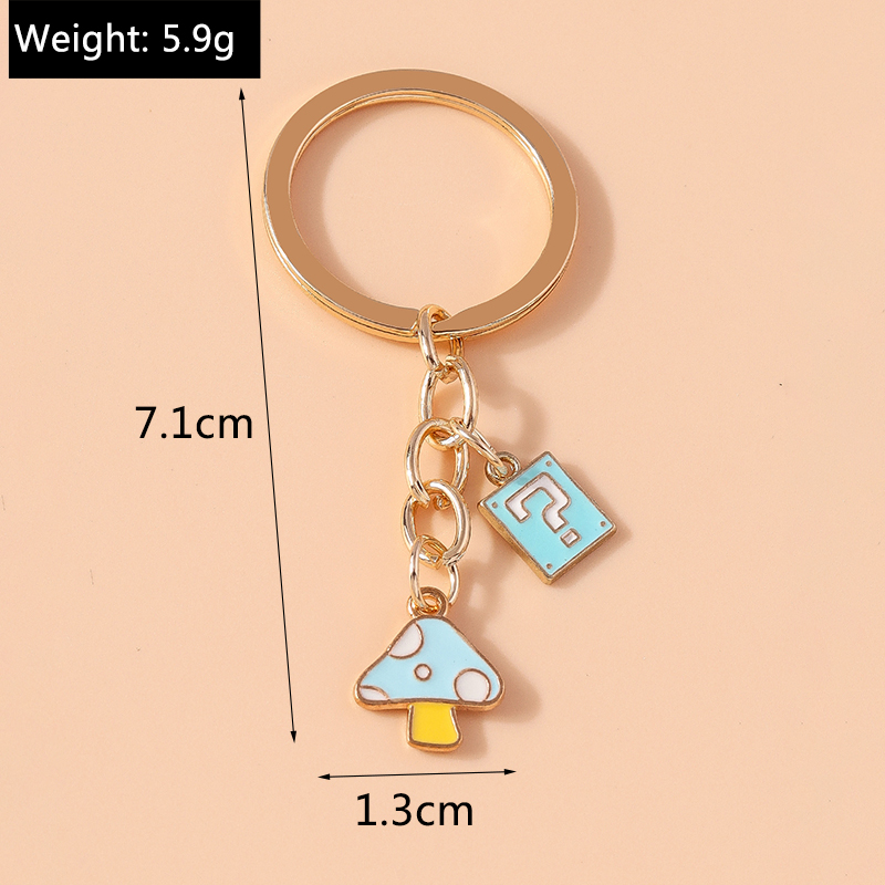 Cute Enamel Mushroom Keychain  - Men'S Fashion Questions avaliação e preço