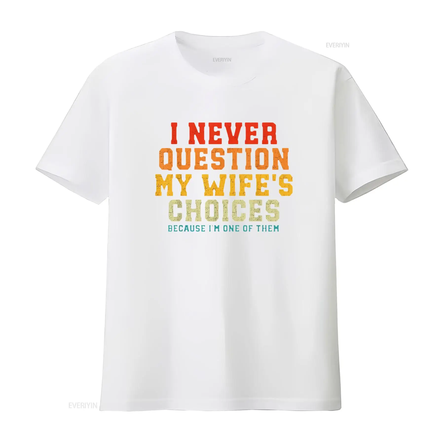 Womens I Never Question My Wif - Men'S Fashion Questions avaliação e preço