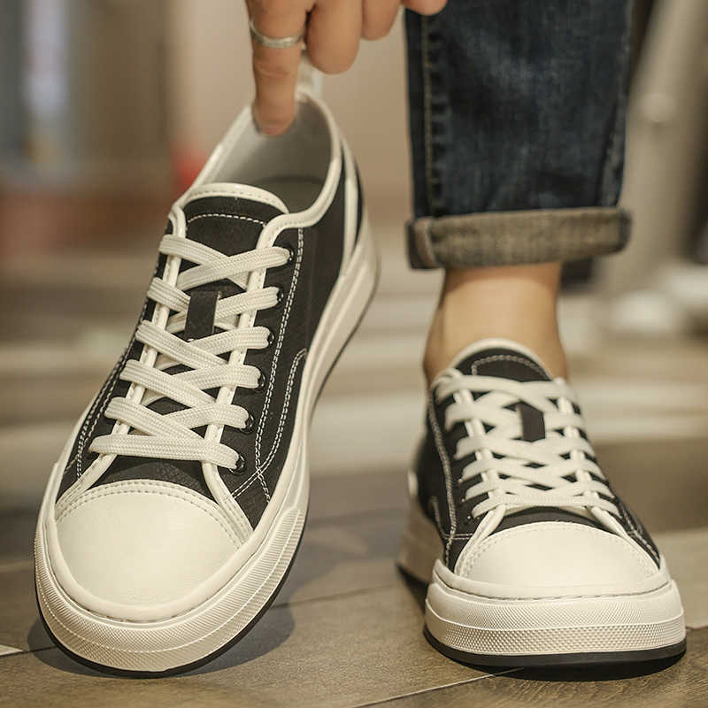 Thick Heel Thick Bottom Sneake - Casual Sneakers Men avaliação e preço