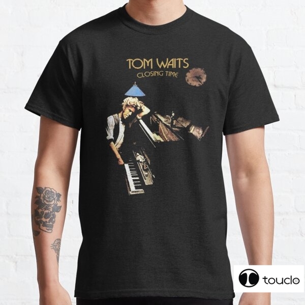 Tom Waits Closing Time Album S - Poster Men Fashion avaliação e preço