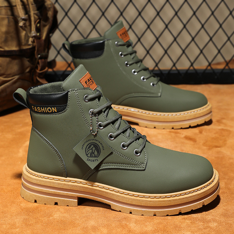 Men High Top Boots 2025 Autumn - Mens Fashion Winter 2025 avaliação e preço