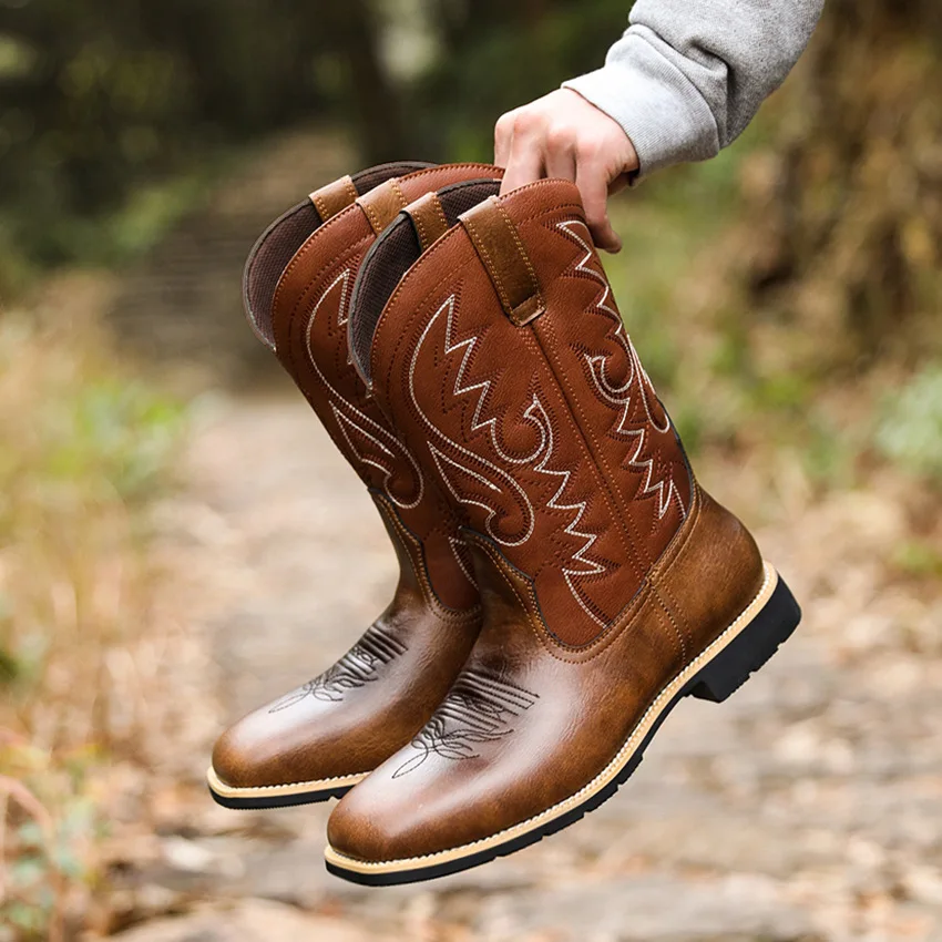 Men's Mid-calf Boots Fashion H - Mens Fashion Winter 2025 avaliação e preço
