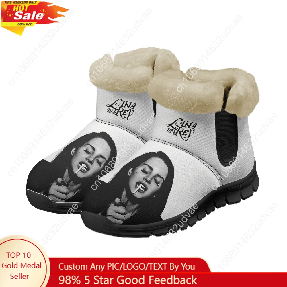 Lana Del Rey Singer Plush Shoe - Casual Sneakers Men avaliação e preço