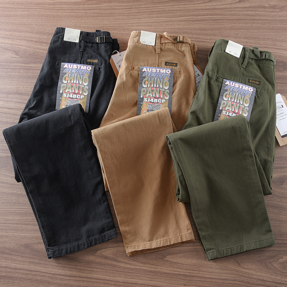 2024 Spring and Autumn New Ame - Chino Pants Men avaliação e preço