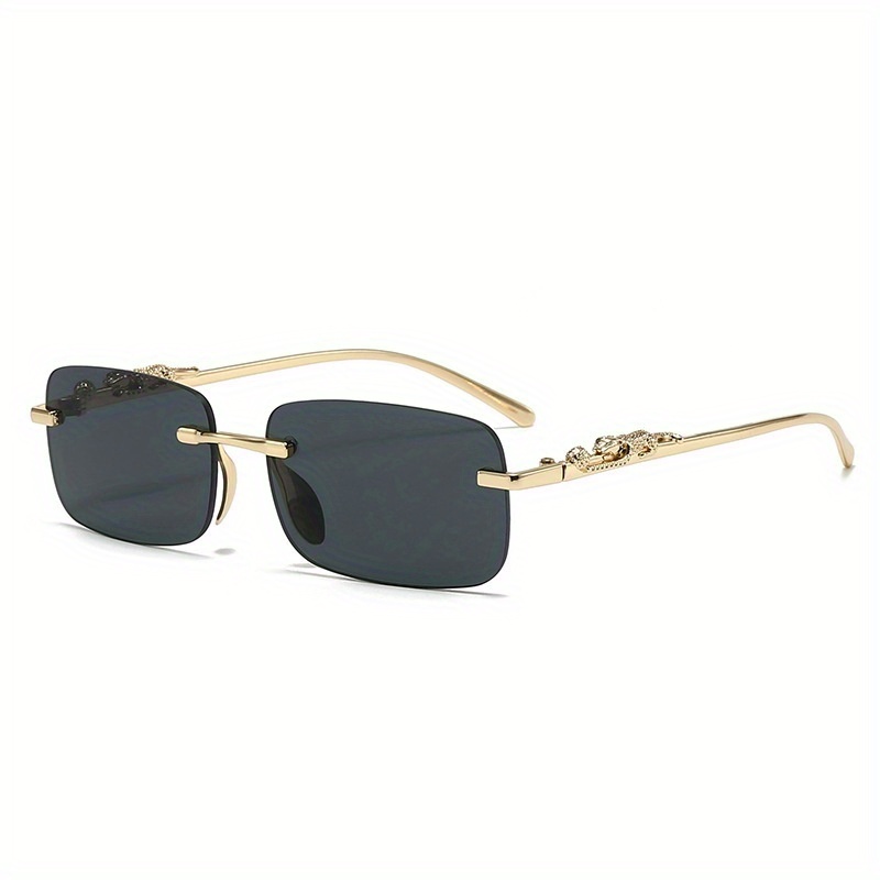 New Frameless Rectangular Glas - Men Fashion Photography avaliação e preço