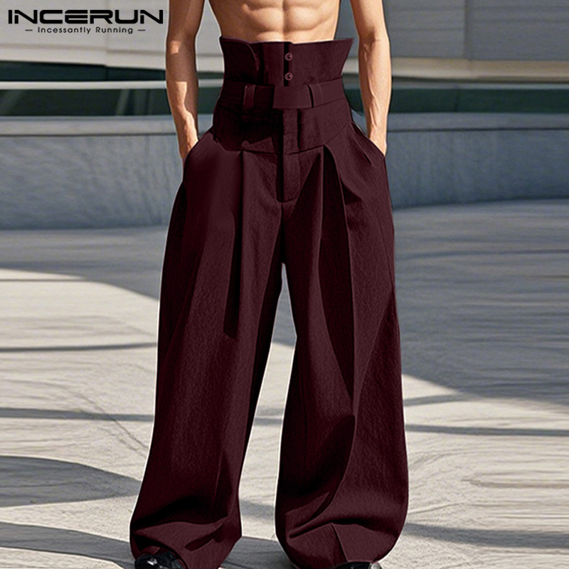 INCERUN 2025 American Style Tr - Chino Pants Men avaliação e preço