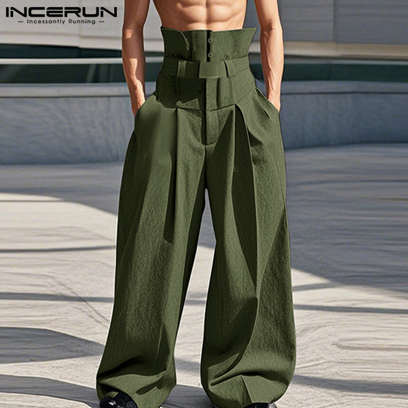 INCERUN 2025 American Style Tr - Chino Pants Men avaliação e preço