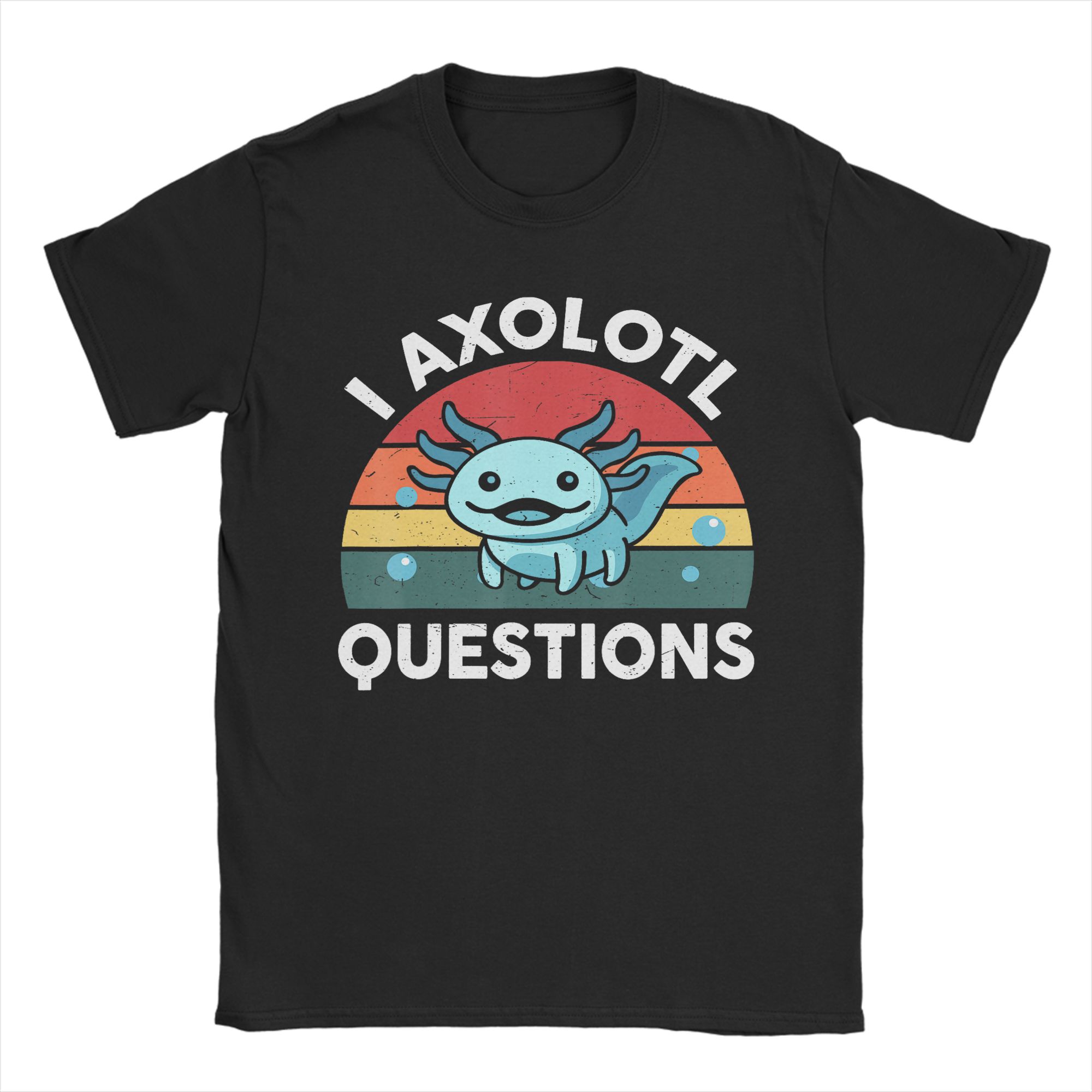 I Axolotl Questions Funny Grap - Men'S Fashion Questions avaliação e preço