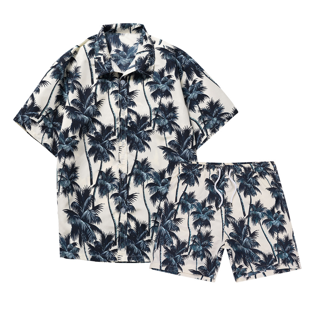 Hawaiian Coconut Tree 3D Print - Mens Fashion Trend avaliação e preço