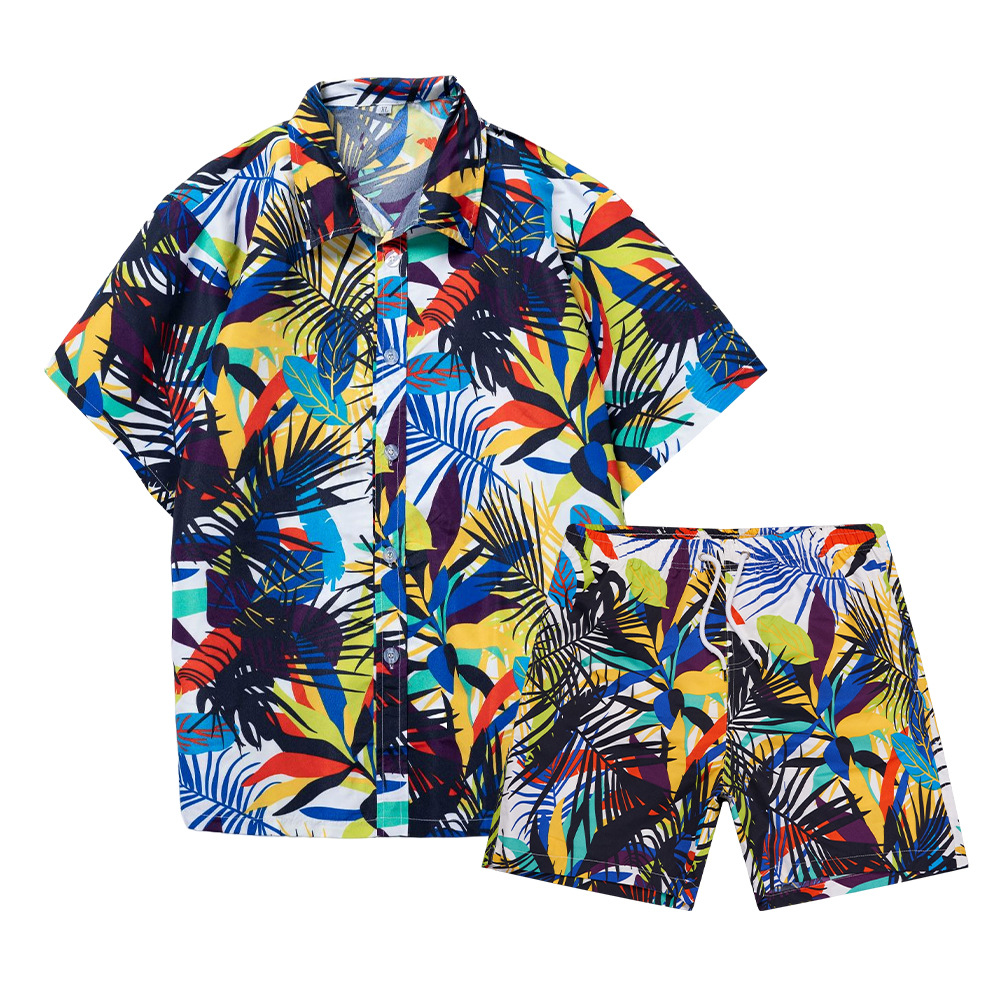 Hawaiian Coconut Tree 3D Print - Mens Fashion Trend avaliação e preço