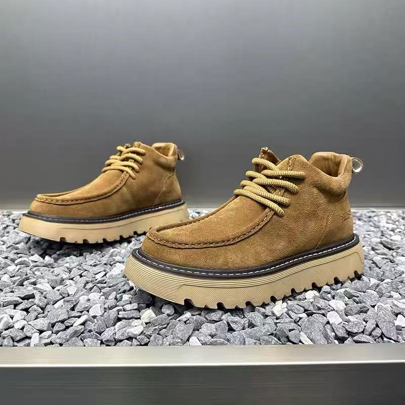 Autum Winter Men Platform Boot - Mens Fashion Winter 2025 avaliação e preço