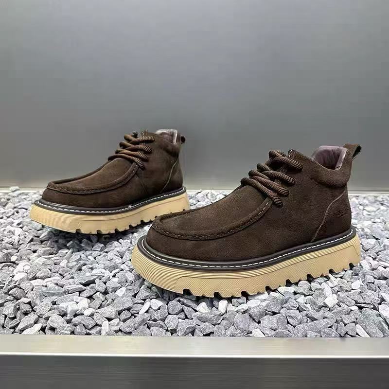 Autum Winter Men Platform Boot - Mens Fashion Winter 2025 avaliação e preço