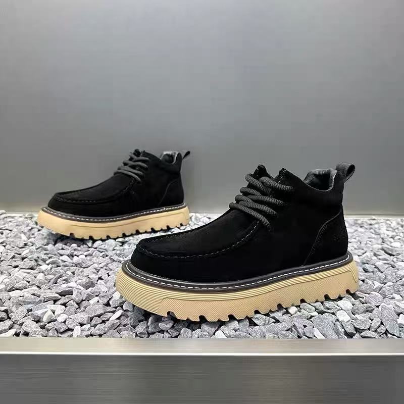Autum Winter Men Platform Boot - Mens Fashion Winter 2025 avaliação e preço
