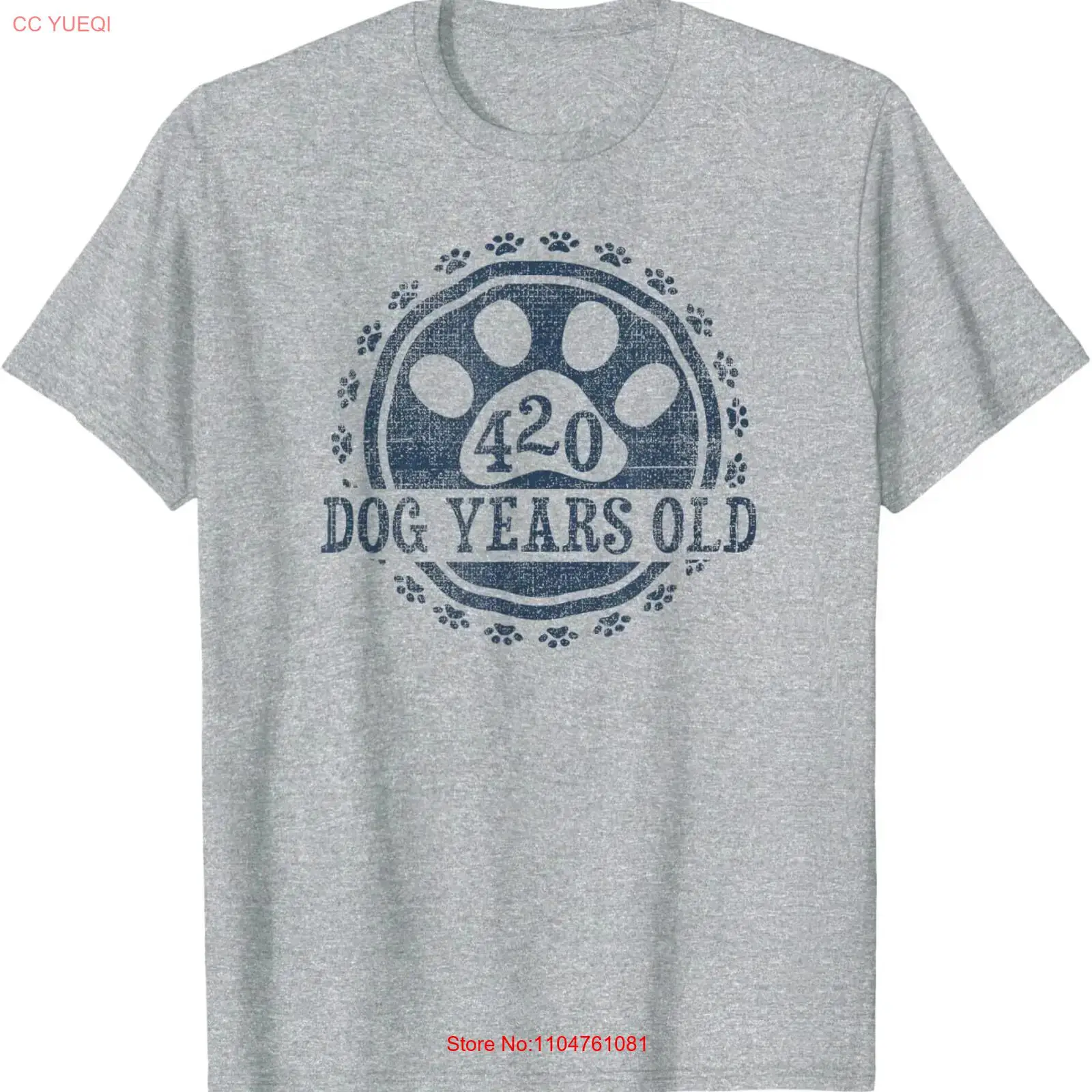 420 Dog Years Old 60 in Human  - Men'S Fashion For 60 Year Old avaliação e preço