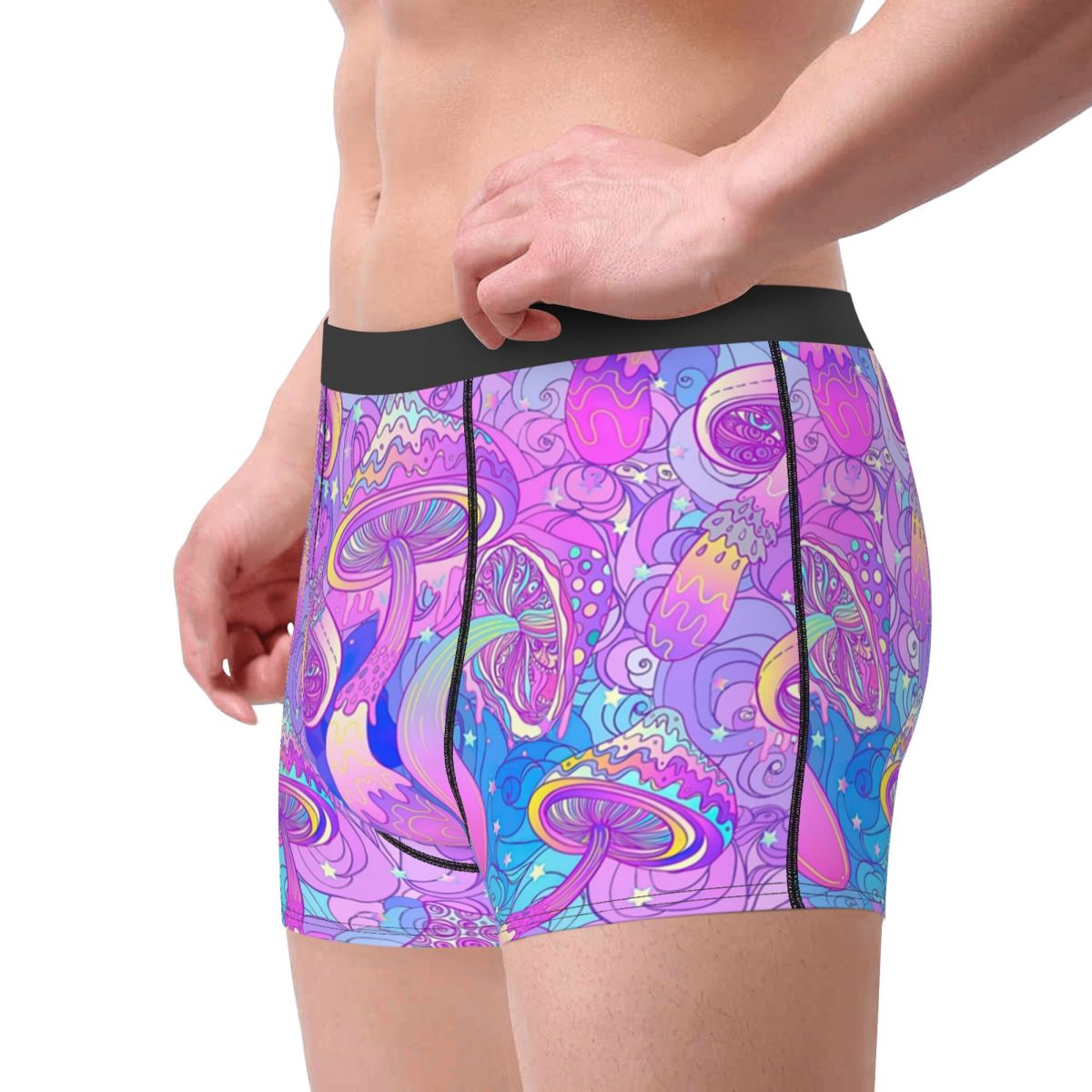 Male Fashion Psychedelic Magic - Men'S Fashion Underwear avaliação e preço