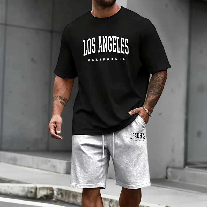 Men's Tracksuit Short Sleeve T - Mens Fashion Trend avaliação e preço