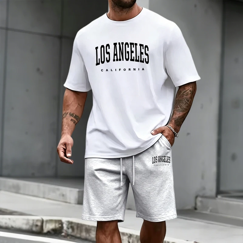 Men's Tracksuit Short Sleeve T - Mens Fashion Trend avaliação e preço