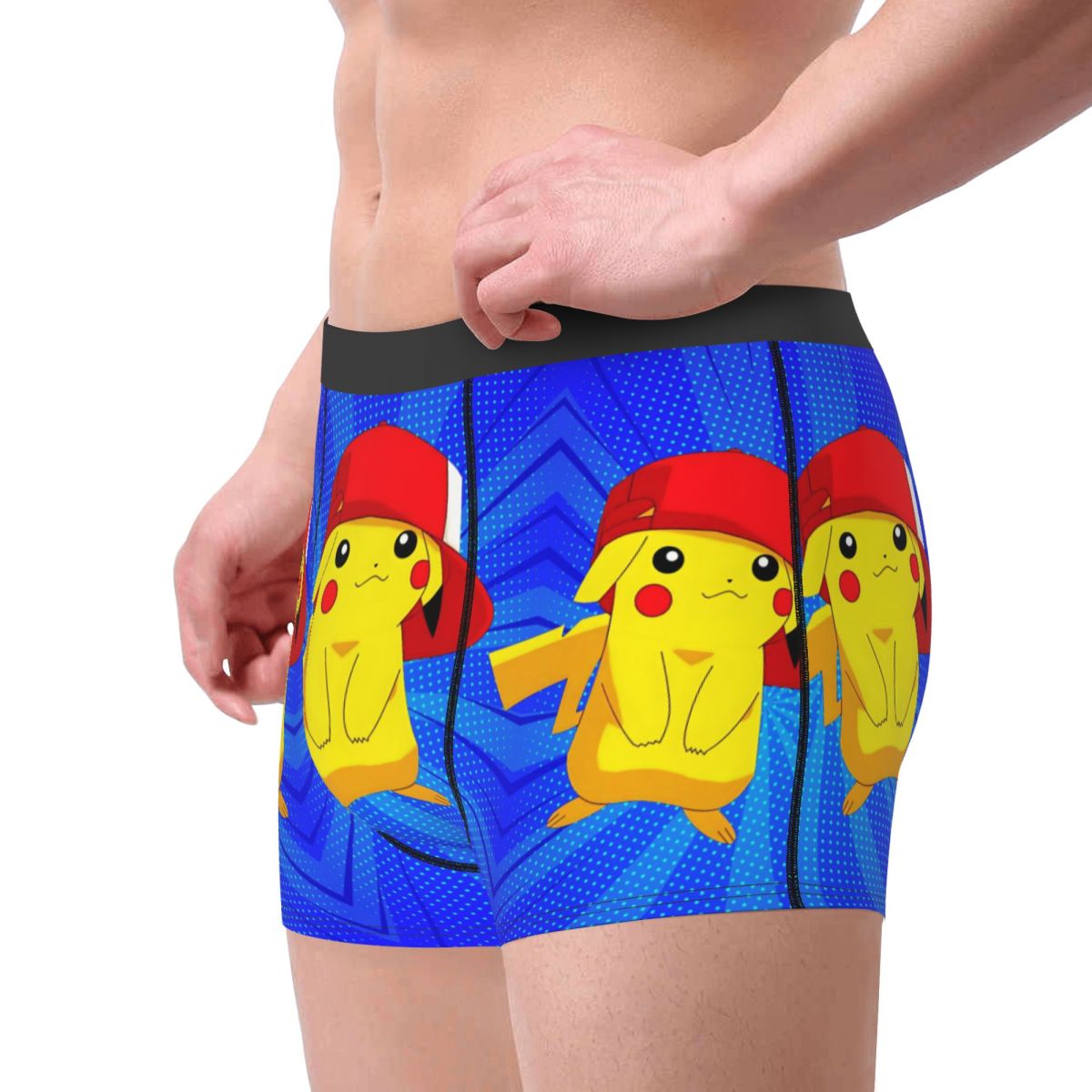 Custom P-Pikachues Anime Colla - Men'S Fashion Underwear avaliação e preço