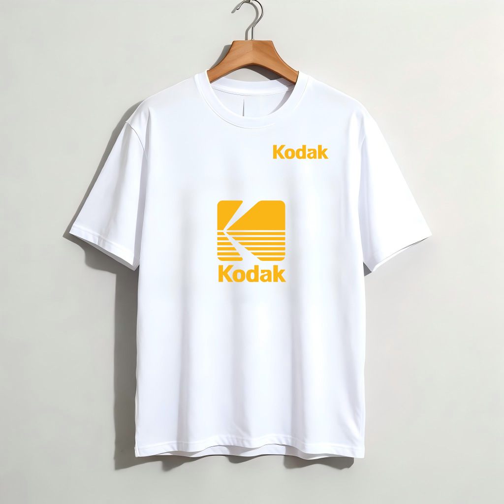 Kodak Rainbow Stripe Logo Grap - Men Fashion Photography avaliação e preço