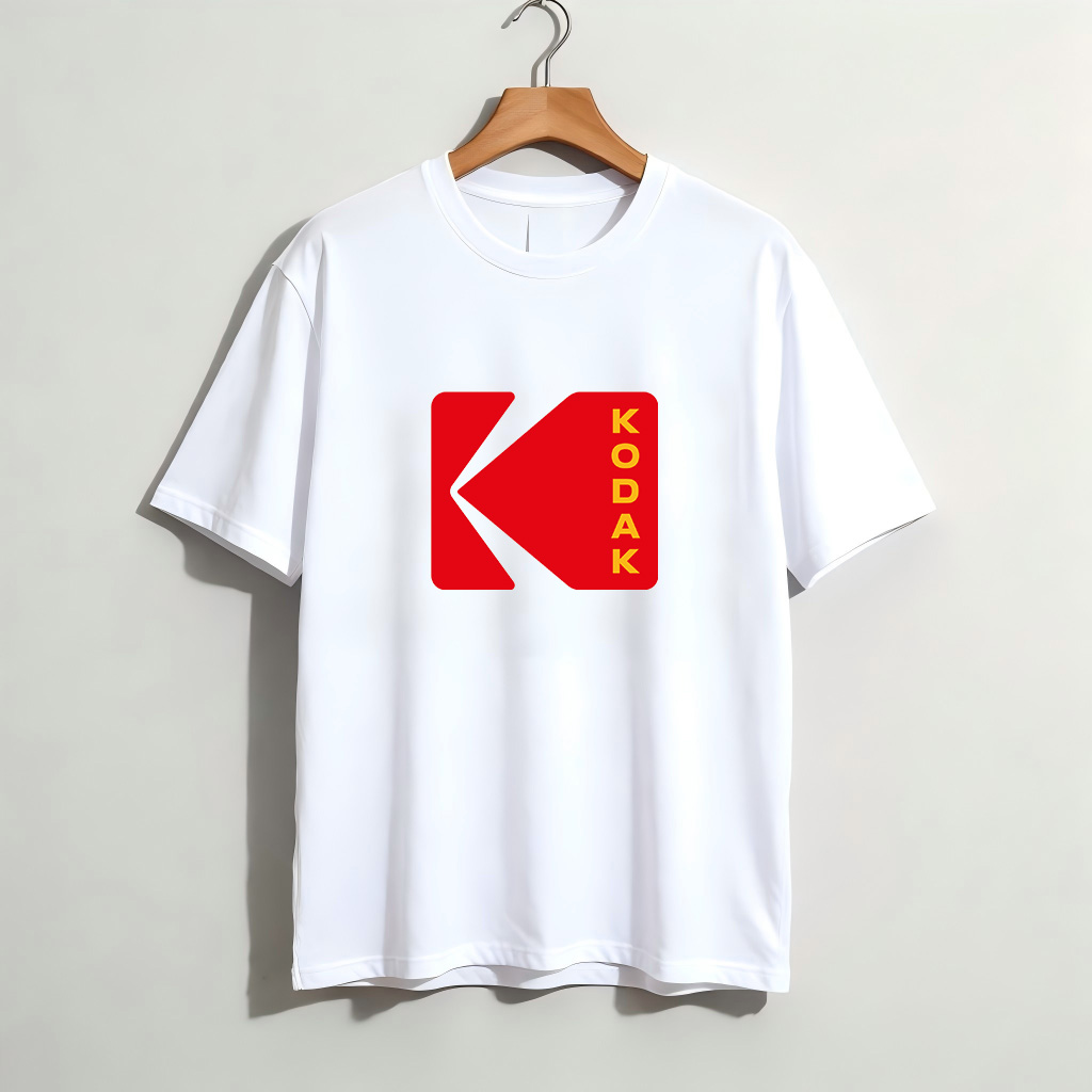 Kodak Rainbow Stripe Logo Grap - Men Fashion Photography avaliação e preço