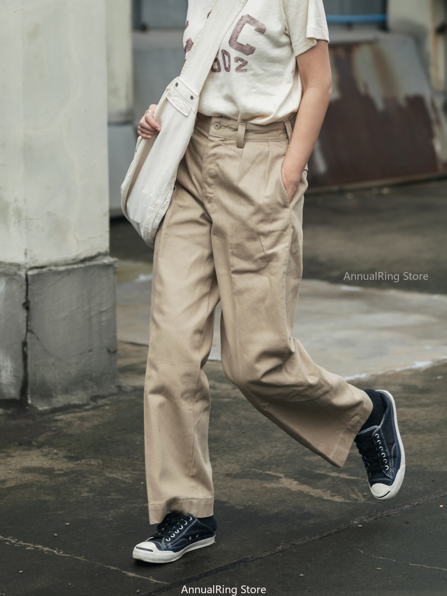 Non Stock French Army M-52 Chi - Chino Pants Men avaliação e preço