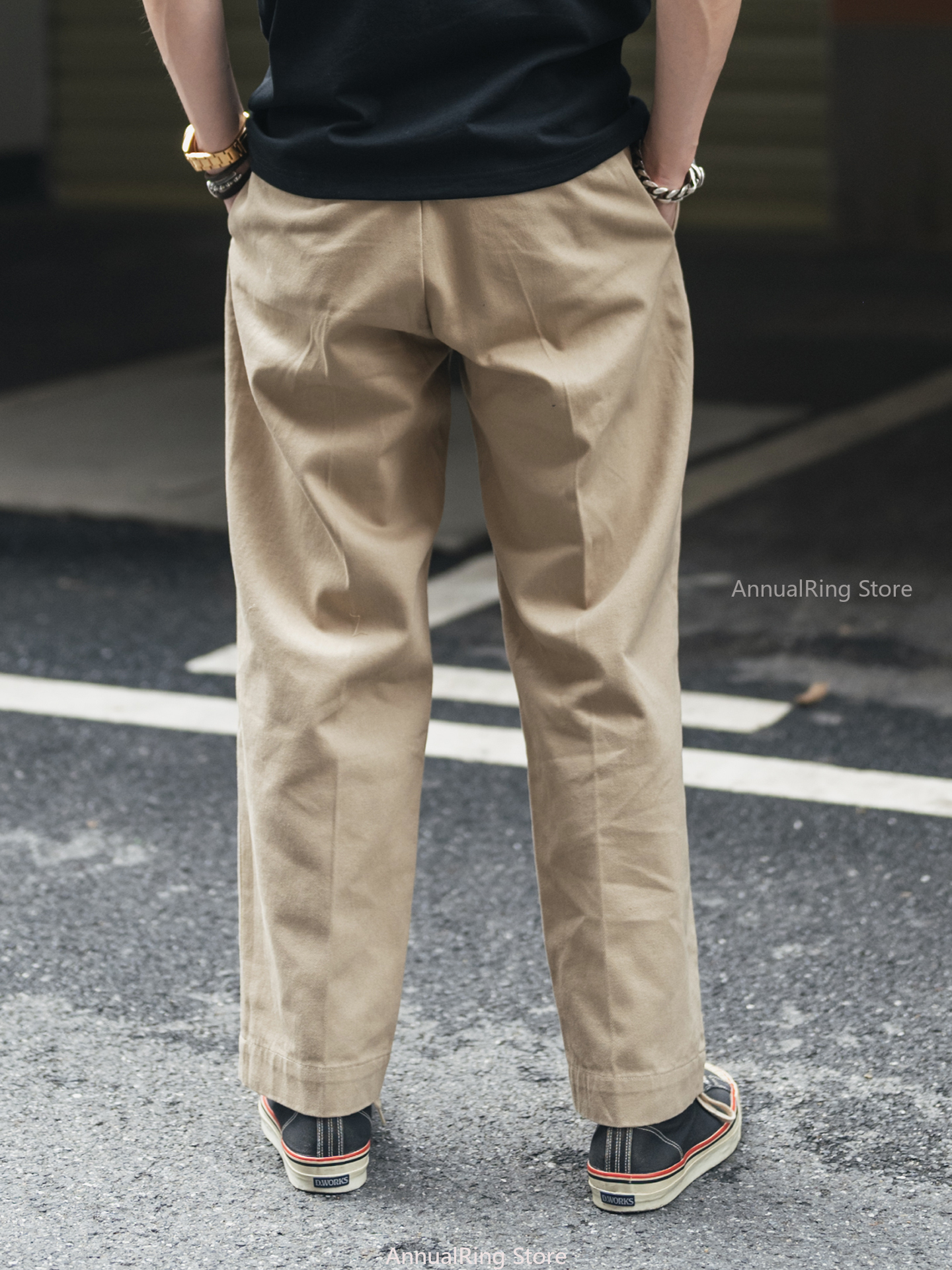 Non Stock French Army M-52 Chi - Chino Pants Men avaliação e preço