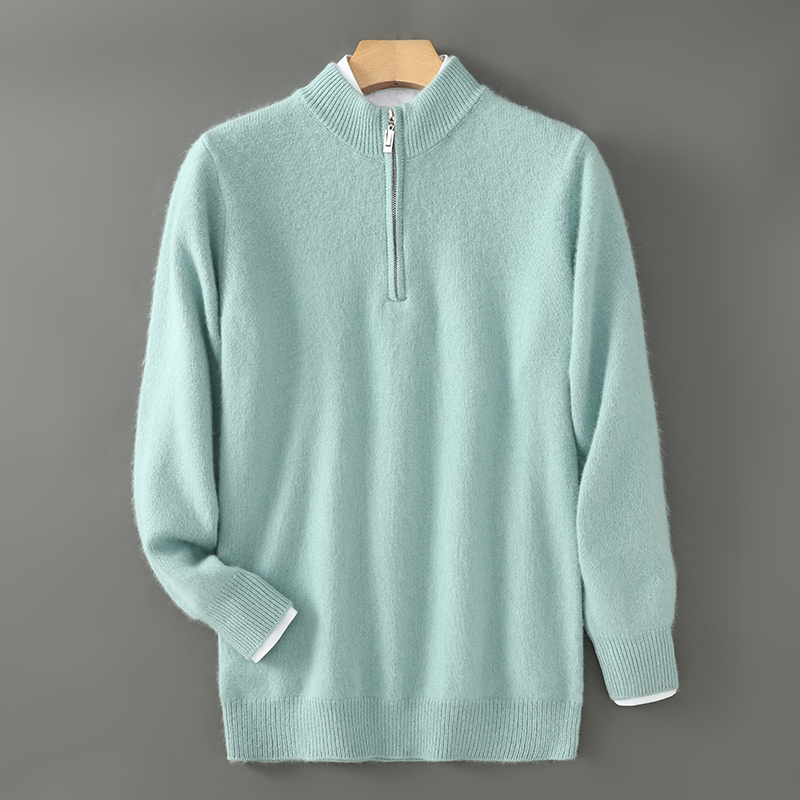 Men's Sweater 2024 Autumn/Wint - Men'S Fashion Zip Sweater avaliação e preço