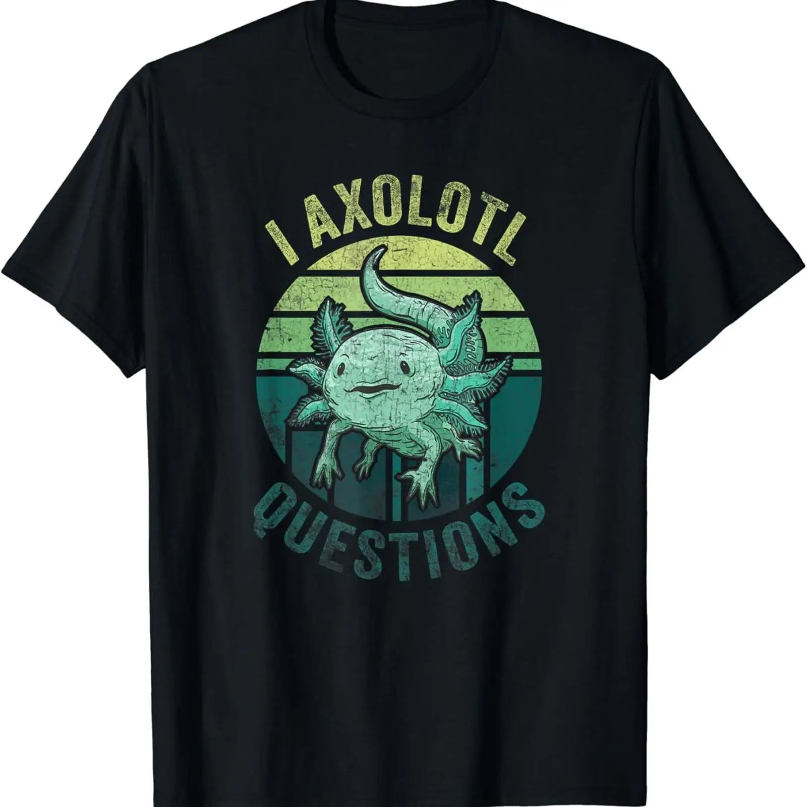I Axolotl Questions Retro Funn - Men'S Fashion Questions avaliação e preço