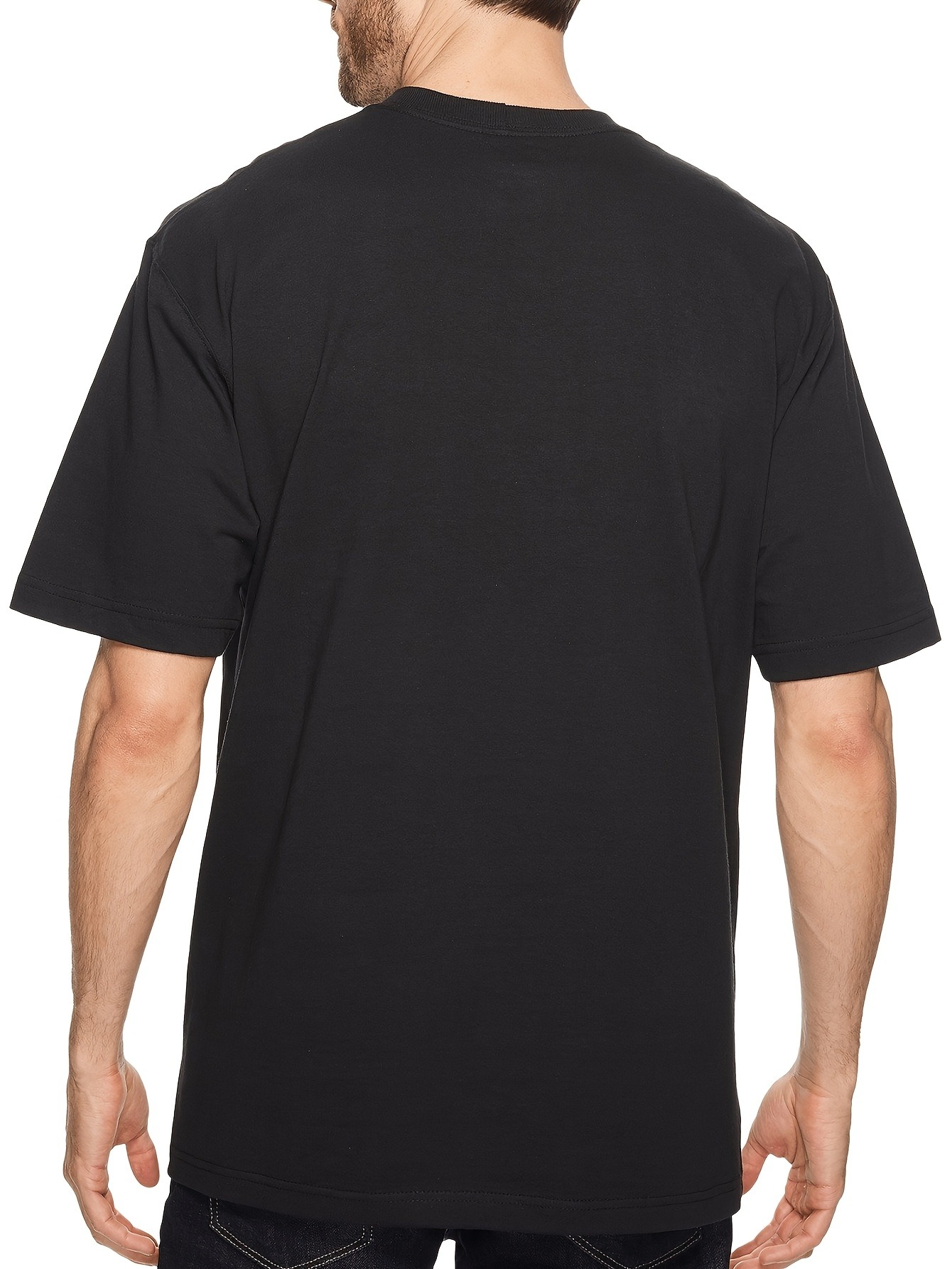 100% Cotton Solid Tshirts Mens - Mens Fashion Trend avaliação e preço