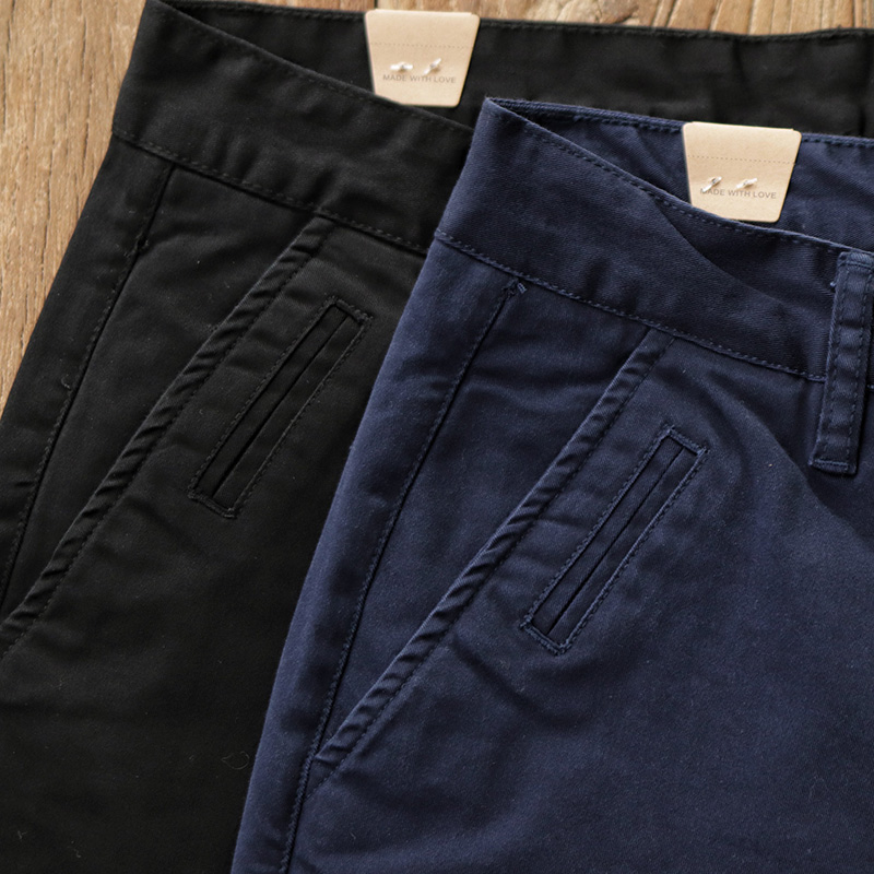 1102# Spring and Autumn New Am - Chino Pants Men avaliação e preço