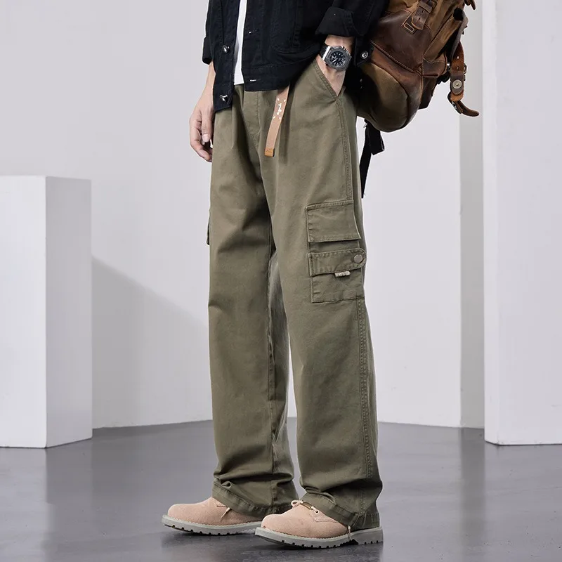 Cargo Pants Men Thick Plus Siz - Cargo Jogger Pants avaliação e preço