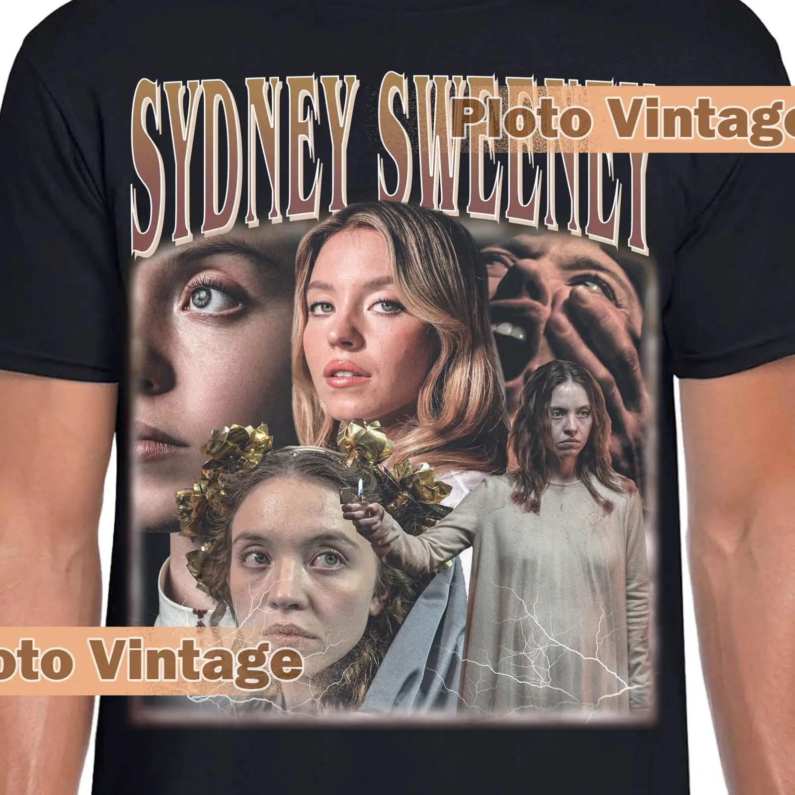 Vintage Sydney Sweeney Bootleg - Men'S Fashion Sydney avaliação e preço
