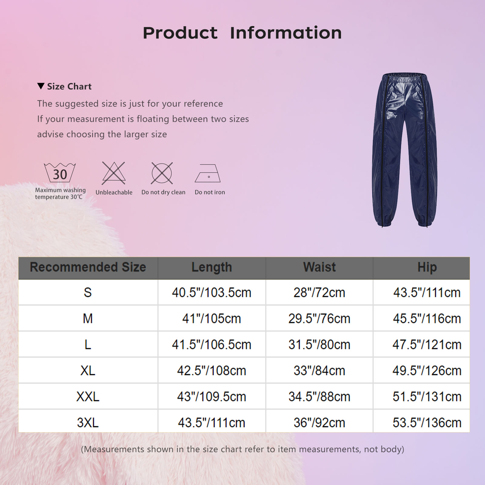 Men Waterproof Diaper Covers P - Cargo Jogger Pants avaliação e preço